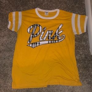 yellow PINK shirt <3